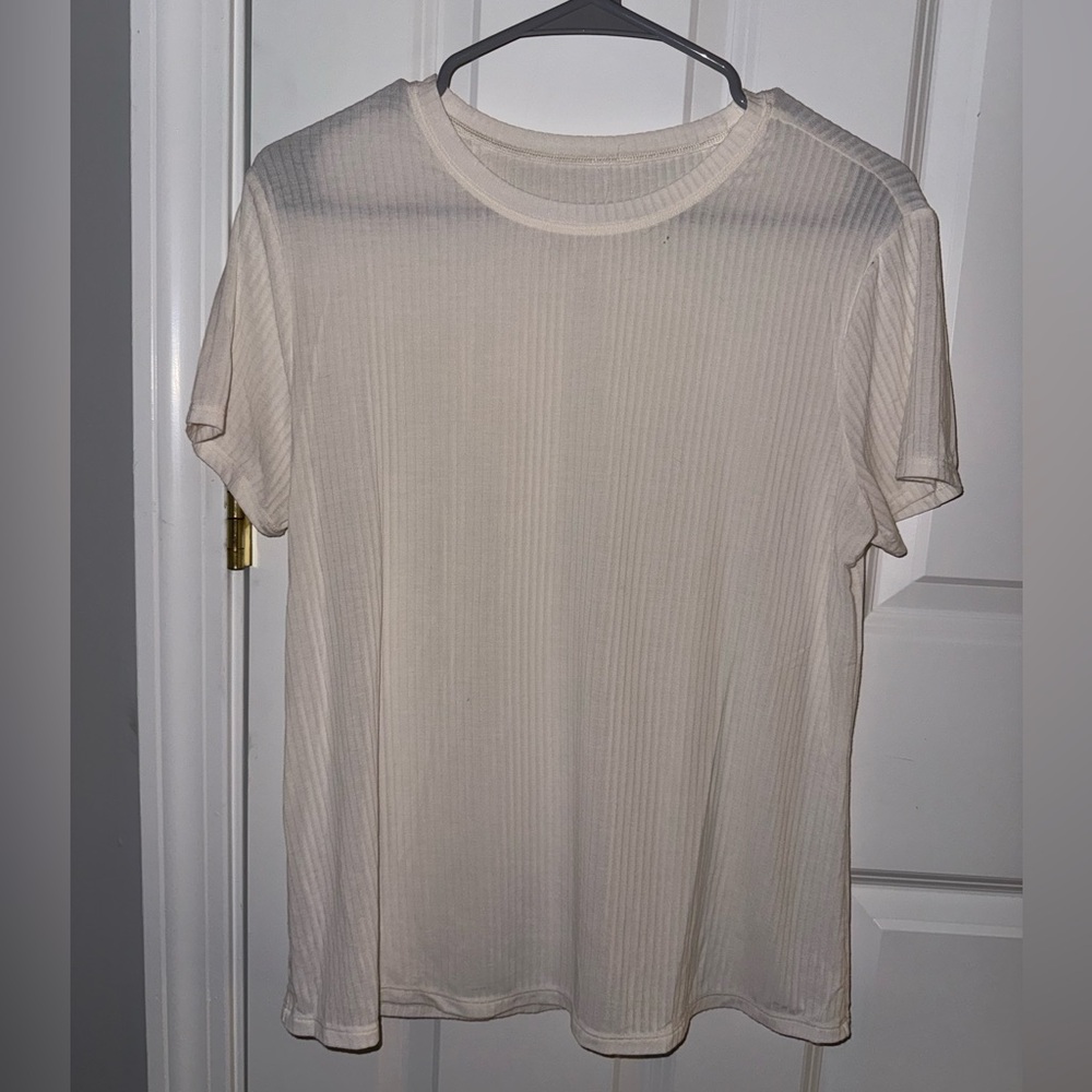 Women’s Cream Sheer ALO T-Shirt